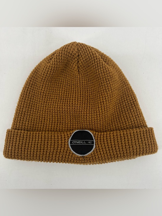 O'Neill Other - O'Neill Beanie Toque Adult One Size Brown Gold Knit Wool Blend Winter Ski